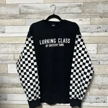 LURKING CLASS 체크 무늬 트레이닝복 L 사이즈