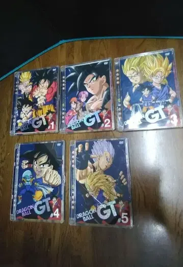 드래곤볼 GT DVD 1-5권 세트 중고
