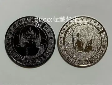 NARUTO 코인 2개 세트 우치하 사스케 우치하 이타치 메달