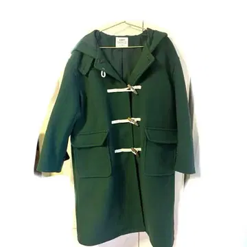 coen 다크 그린 더플 코트 M