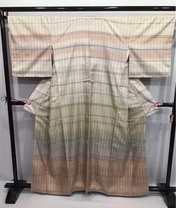 [ 1605 ] 오메시 츠케사게 보카시 이중 기모노