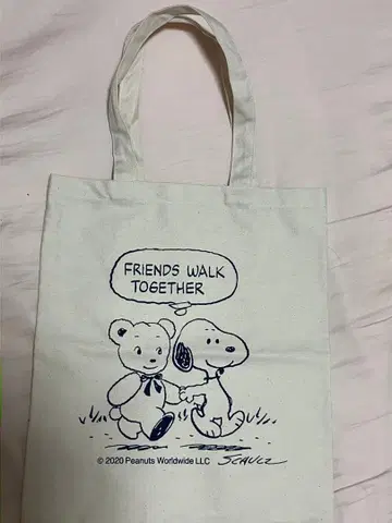 파밀리아 x 스누피 A4 토트백