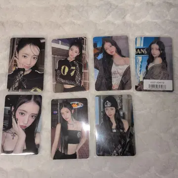 NiziU 리마 LoveLine 특전 트레이딩 카드 총 7장