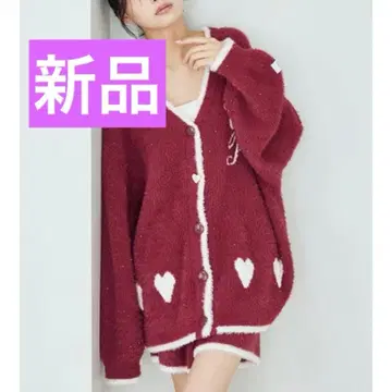 새상품 gelato pique 젤라또피케 라메 페더 가디건