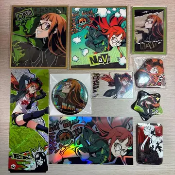 페르소나 5 더 로얄 중국 한정판 굿즈 묶음 판매 사쿠라 후타바 내비