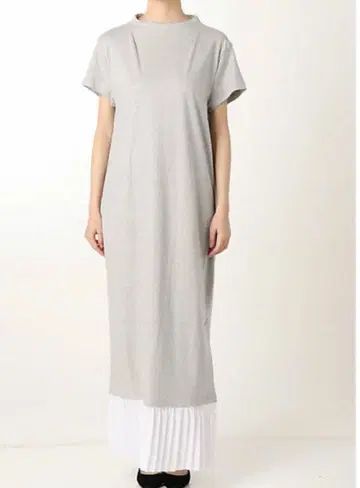 그레이 티셔츠 원피스