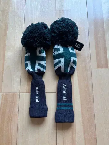 Admiral 페어웨이 우드용 골프헤드커버 2개 세트