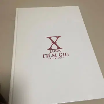X JAPAN FILM GIG 사진 인터뷰집 가격 인하 가능