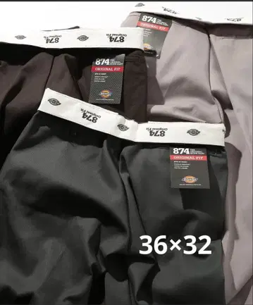 새상품 Dickies 874 슬랙스 블랙
