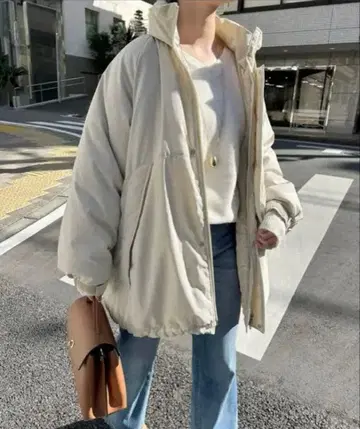 워셔블 충전솜 몬스터 후드티 블루종