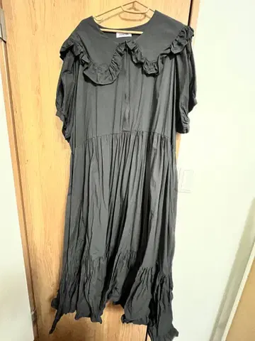 PUNYUS 그레이 반팔 셔츠 원피스 사이즈 4