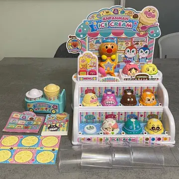 호빵맨 올려서 퐁! 빛나는 오더 아이스 주세요!! DX 세트