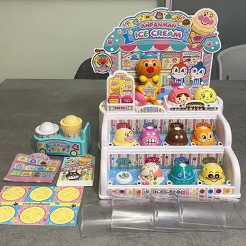 호빵맨 올려서 퐁! 빛나는 오더 아이스 주세요!! DX 세트