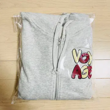 VOYAGE 집업 후드티 그레이 나니와단시