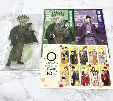 Dr.STONE 이시가미 센쿠 아사기리 겐 마루이 아크릴 스탠드 카드