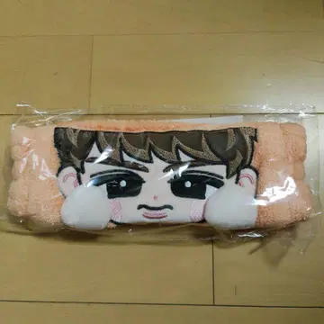 스노우맨 무카이 코지 캐릭터 헤어밴드 오렌지