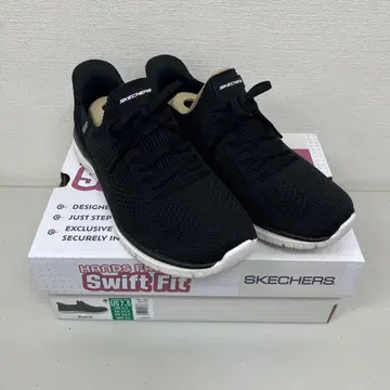 새상품급 스케쳐스 여성용 스위프트 핏 24.5cm 블랙