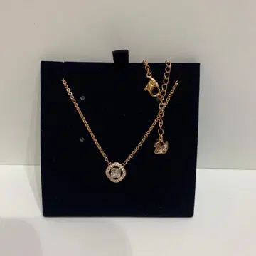골드 다이아몬드풍 목걸이