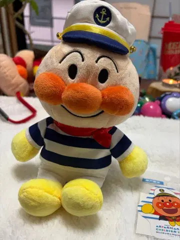 호빵맨 의류 봉제 인형 약 23cm