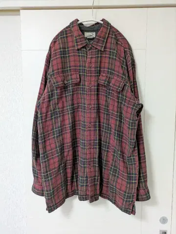 L.L.Bean 안감 플리스 체크 셔츠 플란넬 셔츠