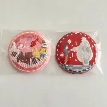 디즈니 자수 캔뱃지 2