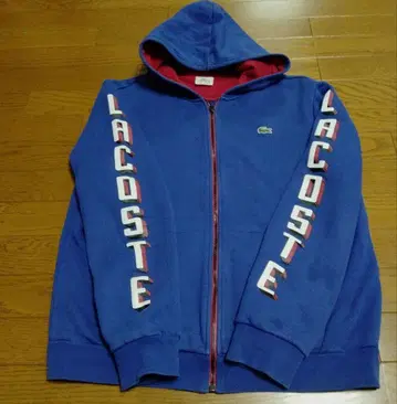 [ 레어 ] LACOSTE 집업 후드티 사이즈 XXL