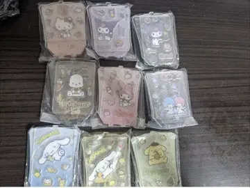 9종 세트 산리오 캐릭터즈 츠메데코 아크릴 스탠드