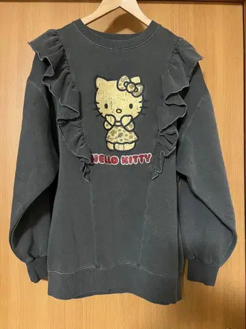 아베일 일광화상 키티 프릴 장식 풀오버 M