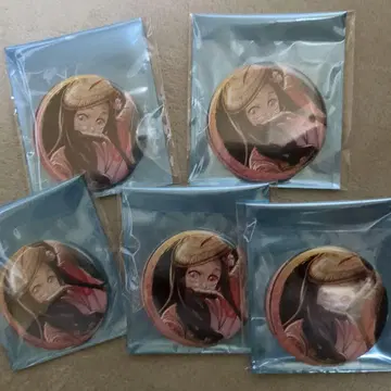 귀멸의 칼날 카마도 네즈코 아와오도리 캔뱃지