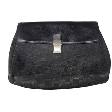 던힐 블랙 가죽 클러치백 세컨드 백