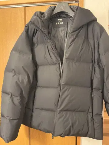 UNIQLO 심리스 다운 자켓 남성 XXL