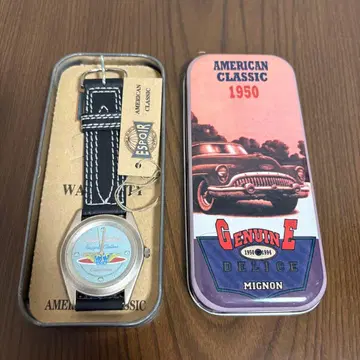 ESPOIR 남성용 미사용 아메리칸 빈티지 시계