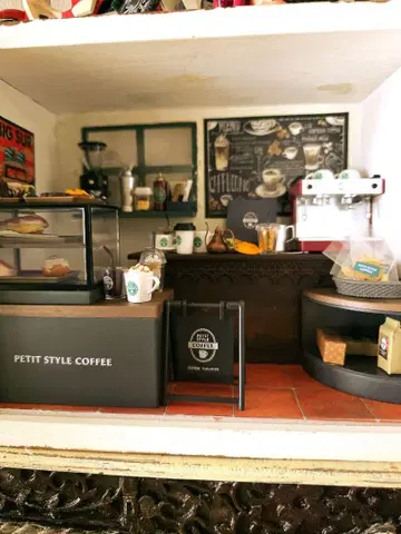 미니어처 리멘트 하우스 PETIT스타일 커피