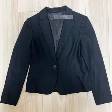 택 포함 새상품 일본제 ANAYI 블랙 울 테일러드 자켓 36