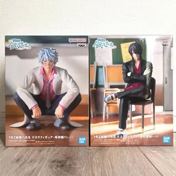 사카타 긴토키 타카스기 신스케 데스크 피규어 2체 세트