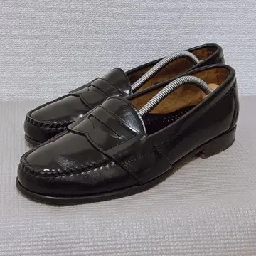 레어 콜한 USA 코인 로퍼 블랙 가죽 7 1/2