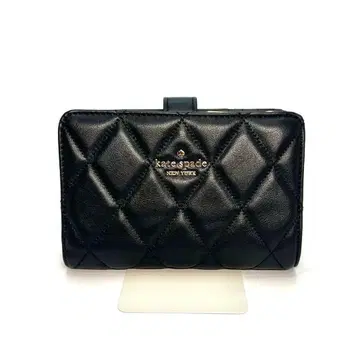 새상품 kate spade 블랙 접이식 지갑