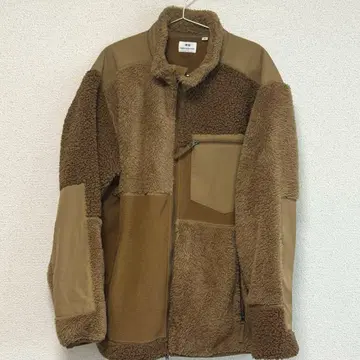 유니클로 Engineered Garments 플리스 XL 베이지
