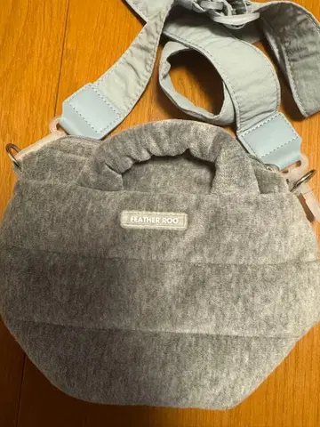 ROOTOTE FEATHER ROO 그레이 미니 숄더백