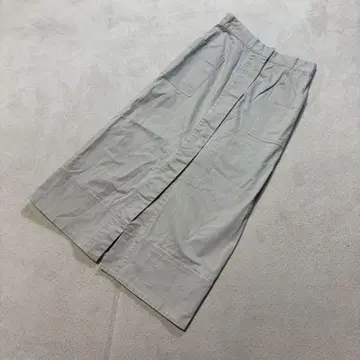 FREE'S MART 프리즈마트 타이트 스커트 베이지 코튼