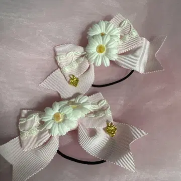 [ BABY ] 마가렛 리본 머리끈 [ 프린세스 드롭 포함 ]