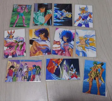 세인트 세이야 라미네이티드 카드 11장 세트