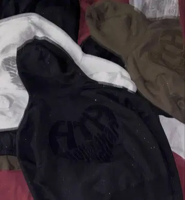 후드 부착 스웨트 팬츠 셋업