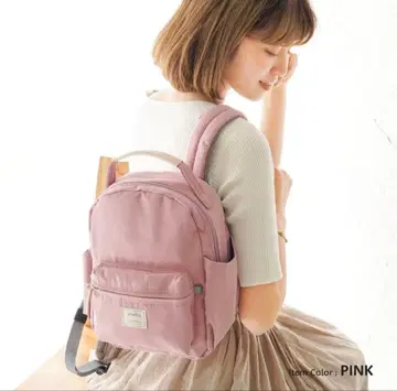 anello GRANDE 핑크 경량 미니 백팩