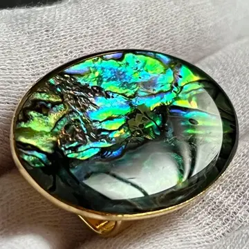 오비 고정 띠 46 그린 계열 통과 구멍 빅