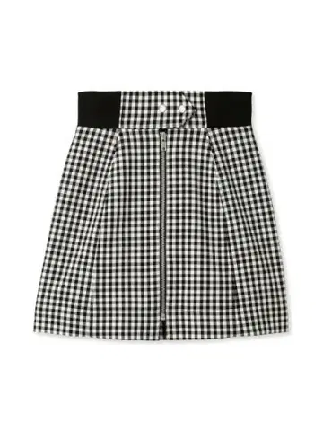 [ SNIDEL ] 센터 지퍼 스카숏 팬츠