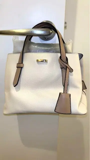 미니 핸드백 베이지 C