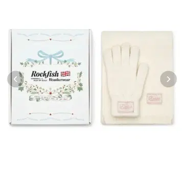 FOCKFOSH WEATHERWEAR 머플러 장갑 세트