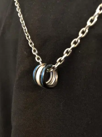 Steelgenic 3연 목걸이 써지컬 스테인리스