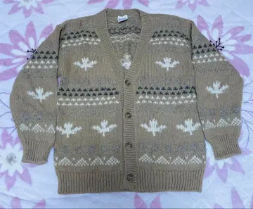 캐나다제 pulsar 알파카울 100% 니트 가디건 노르딕